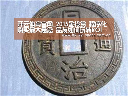 开云体育官网_2015金投赏 程序化购买最大悬念 品友如何玩转ROI(图1) 开云体育官网_2015金投赏 程序化购买最大悬念 品友如何玩转ROI(图1)
